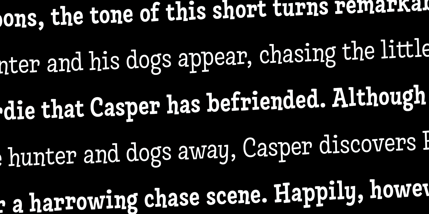 Skippie Thin Font preview